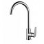 Grifo de cocina monomando Belgica cromo de Imex
